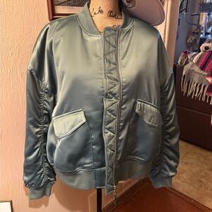 NWT Levi's Satin Bomber Jacket